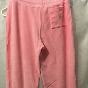 Lilly Pulitzer Pants - Lilly Pulitzer Pink Velour Lounge Pants Lilly Pulitzer Pants - Lilly Pulitzer Pink Velour Lounge Pants